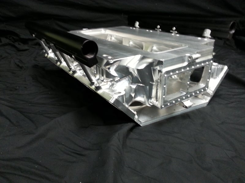 Chrys Hemi EFI blower manifold tall deck