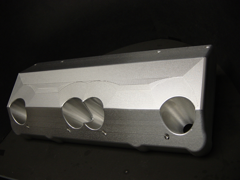 P5 Billet Force Valve Cover (w/out spring oilers) Per Pair