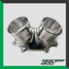 Oval Throttle Body - Dual 3" Standard V-Inlet