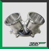 Oval Throttle Body - Dual 3" Standard V-Inlet DUAL O-RING