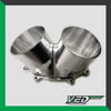 Oval Throttle Body - Dual 3.5" Standard V-Inlet