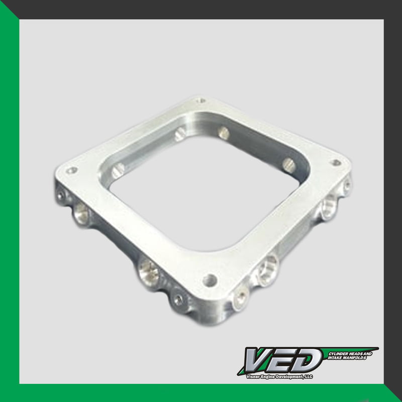 4500 Open Injector Spacer 1.5" with 2 fuel rails